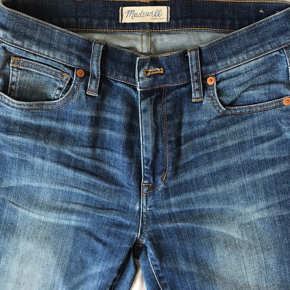Madewell High Riser Skinny Jeans